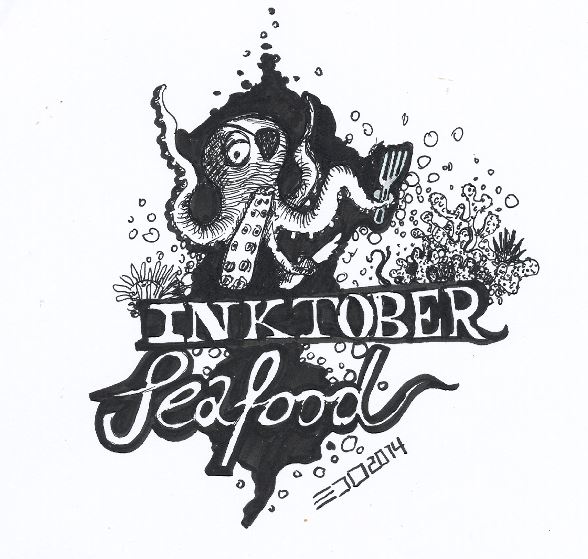 inktober-seafood